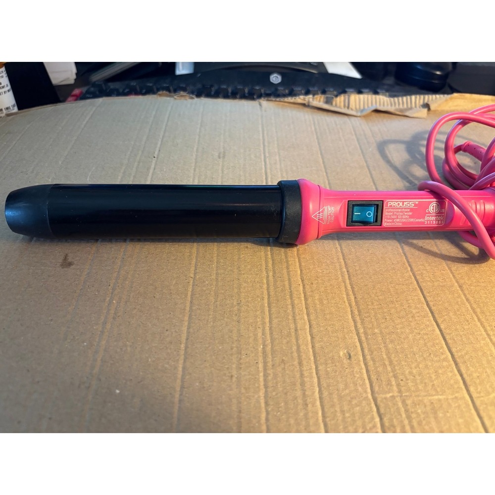 Hot Pink Infinite Baby Curls 18/9MM Professional Curling Iron
